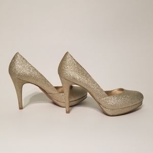💋 Glitter shimmer heels size 7